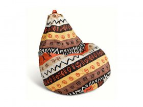 Кресло-мешок Африка в Поваренке - povarenka.mebel-nsk.ru | фото