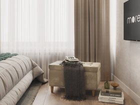 Пуф Чарли-2 (капучино) в Поваренке - povarenka.mebel-nsk.ru | фото