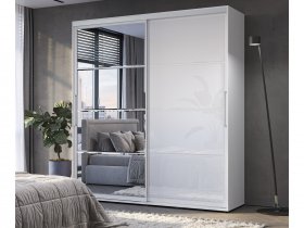 Шкаф-купе Крафт-6 2,0м (белый) в Поваренке - povarenka.mebel-nsk.ru | фото