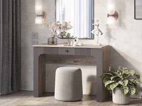 Стол туалетный СТ-02 Кассандра (дуб смоки/MF14) в Поваренке - povarenka.mebel-nsk.ru | фото